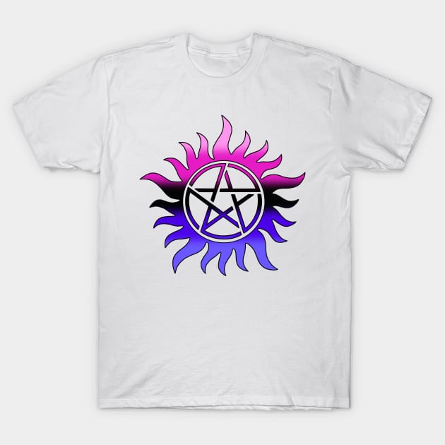 Omnisexual Anti Possession Symbol T-Shirt by KayWinchester92